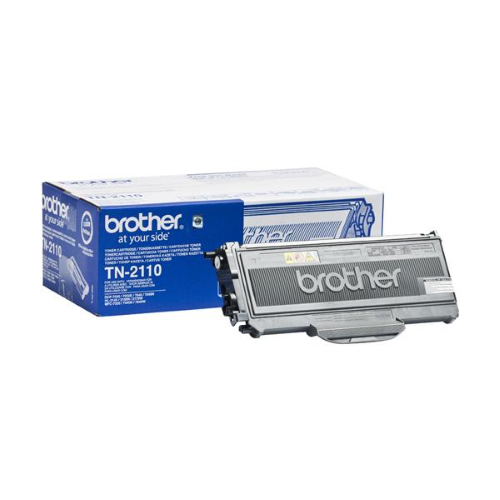Brother TN2110 - Nero - originale - cartuccia toner - per Brother DCP-7030, 7040, 7045, HL-2140, 2150, 2170, MFC-7320, 7440, 7840; Justio DCP-7040